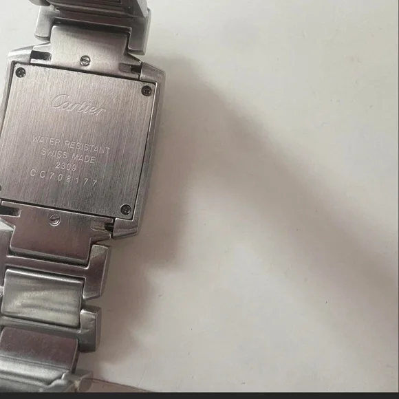 Cartier Tank Francaise Stainless Steel Two-Tone Watch - Silver & Gold - Picture 2 of 3